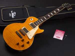 トーカイ レスポール Les Paul  東海楽器 日本製 japan vintage love rock LS-124F Lemon Drop VF TA Violin Finish amber