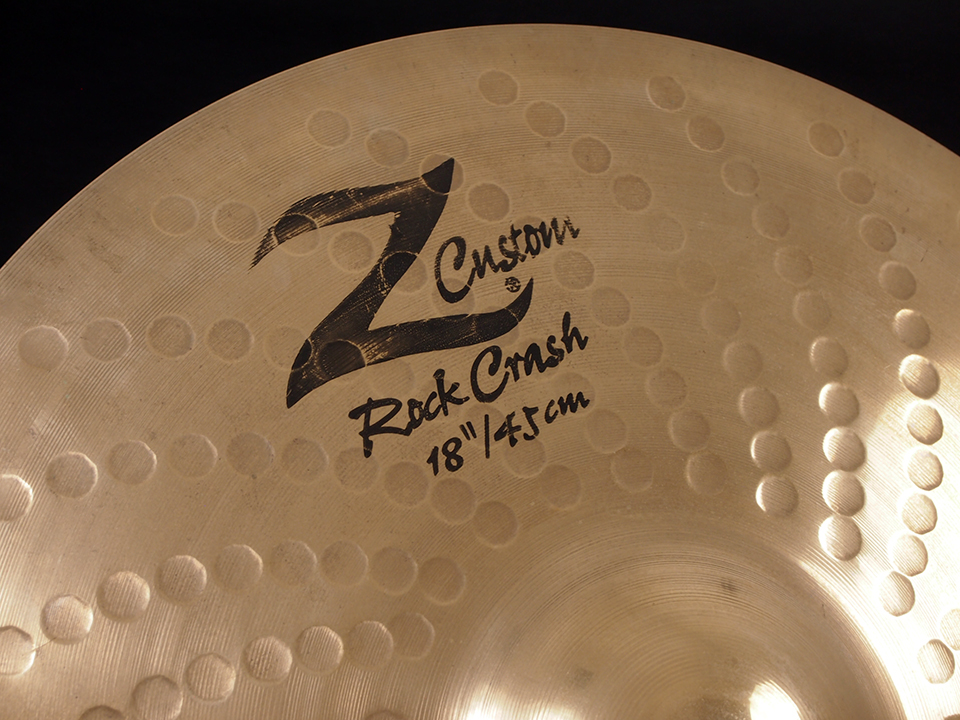 Zildjian Z custom Rock Crash 18” 1823g Z カスタム ロック 