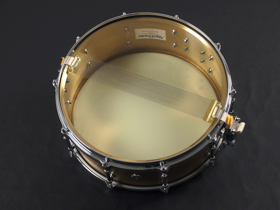 Negi Drums BRSD KBS ブラス スネアドラム古美真鍮 ″ x 5.5
