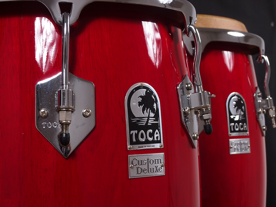 TOCA Custom Deluxe コンガ3本セット 11”+11.75”+12.5” 【3本セット 