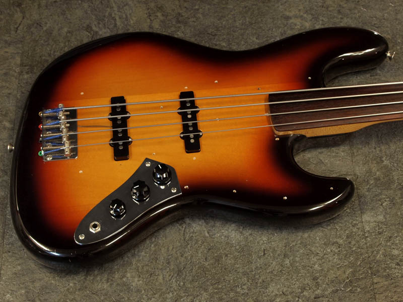 Fender Japan Bass FL ベース フレットレス プレベ-