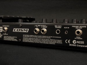 ボス マルチ エフェクター　cosm ローランド roland 50 gt 10　ZOOM G5 G3 G3X 