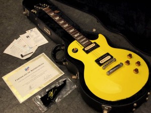 B'z ビーズ 松本 シグネチャー ヒスコレ カスタム レス ポール ギブソン　キャナリーイエロー　松本孝弘 