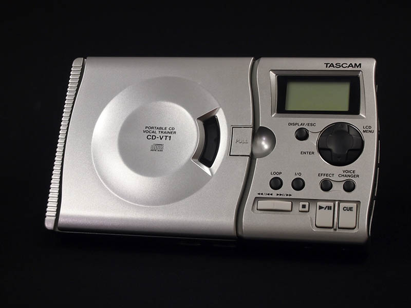 CDを使って歌の練習ができるボーカルトレーニング用CDプレーヤー 中古 ...