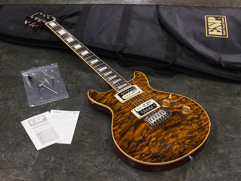 エレキギター】EDWARDSのダブル・カッタウェイ・モデル「E-KT-125S/QM」 “Knight”に新色登場！ | ギタセレ（Guitar  Selection）
