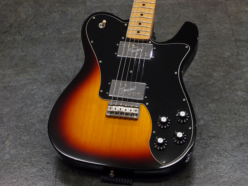 Fender Mexico '72 Telecaster Deluxe Black 税込販売価格 ￥79,800- 中古品  ストラトタイプのラージヘッド&ハムバッカーが特徴のテレキャスター・デラックスが入荷!! « 浜松の中古楽器の買取＆販売  ギターとリペア(修理)の事ならソニックス