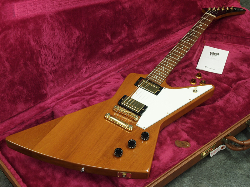 Gibson Explorer Natural / Gold Hardware 2001年製 Limited Edition 