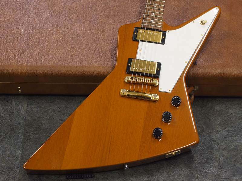 Gibson Explorer Natural / Gold Hardware 2001年製 Limited Edition 