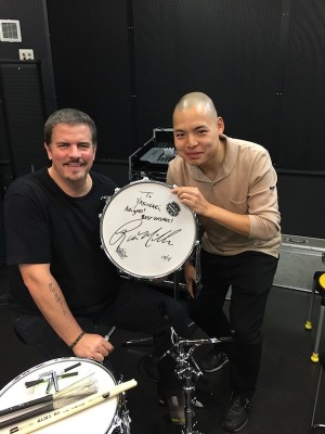 russ miller drum set sonix hamamatsu hal-sonic bonnou