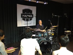 russ miller drum set sonix hamamatsu hal-sonic