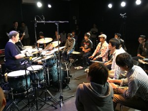 russ miller drum set sonix hamamatsu hal-sonic