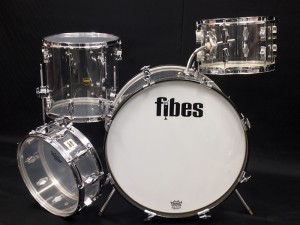 ファイブス　アクリル　ドラムセット　クリア　ヴィンテージ