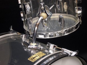 ファイブス　アクリル　ドラムセット　クリア　ヴィンテージ