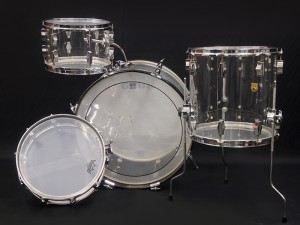 ファイブス　アクリル　ドラムセット　クリア　ヴィンテージ