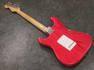 フェンダー　ジャパン　ストラトキャスター　STRATOCASTER 1962 アッシュ　ピンク　Trans Pink