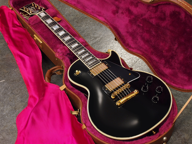 Gibson Les Paul Custom Ebony 1998年製 税込販売価格 248 000 中古品 1998年製レスポール カスタムの美品中古が入荷 浜松の中古楽器の買取 販売 ギターとリペア 修理 の事ならソニックス