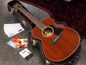 テイラー タイラー 312 112 212 412 マホガニー　mahogany ES-2 ce 524 512 514