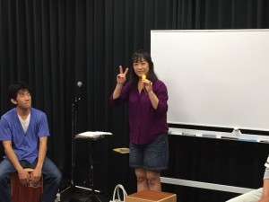 仙道さおり　カホン　教室　ソニックス 増田　浜松