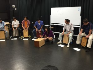 仙道さおり　カホン　教室　ソニックス 増田　浜松