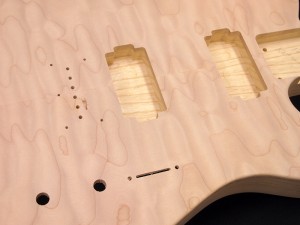 telecaster 　材　ワーモス　warmoth st type オーダー　製作　自作　USACG　thinline