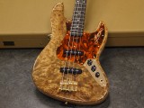 モモセ BACCHUS deviser JAZZ BASS マーブルウッド　BURL MAPLE 　バールメイプル