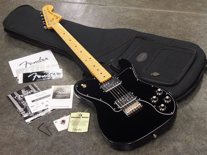 Fender Mexico '72 Telecaster Deluxe Black 税込販売価格 ￥79,800