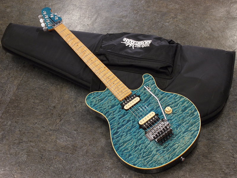 MUSIC MAN Axis EX Translucent Blue 税込販売価格 ￥108,000