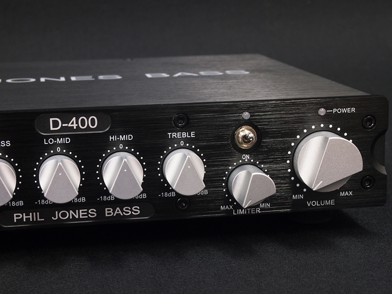 Phil Jones Bass D-400 (350W/4Ω)【初回限定スピーカーケーブル付