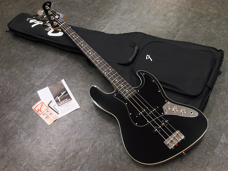 Fender Japan Aerodyne Jazz Bass ( AJB ) Black 税込販売価格 