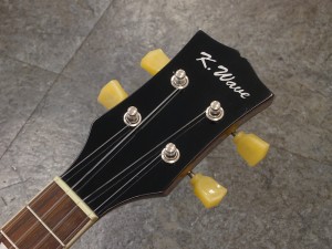 キワヤ　ロック　ウク　ウクレレ　ロックユーク　レスポール　LP ukulele エレキ　エレウク　エレアコ　初心者　EQ