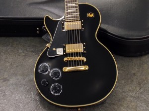 エピフォン レフティ　左用　レフト　ハンド　レスポール　カスタム　プロ　エボニー　LEFTY EBONY BLACK 