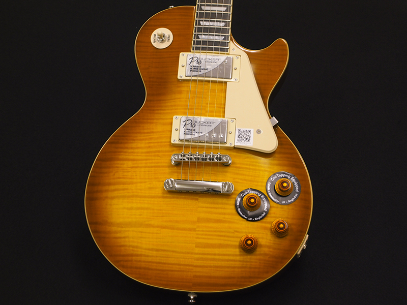 Epiphone Les Paul Standard Plus Top Pro Honey Burst Hb 税込販売価格 59 800 新品 ギブソンさながらの美しいルックスとレスポールならではの力強いトーン コイルタップ機能付 浜松の中古楽器の買取 販売 ギターとリペア 修理 の事ならソニックス