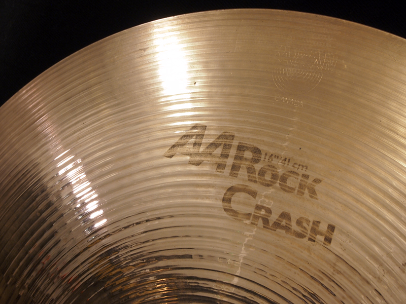 SABIAN AA-16RC-B Rock Crash 1990年代 税込販売価格 ￥16,800- 中古 ハイピッチでパワフルなセイビアン