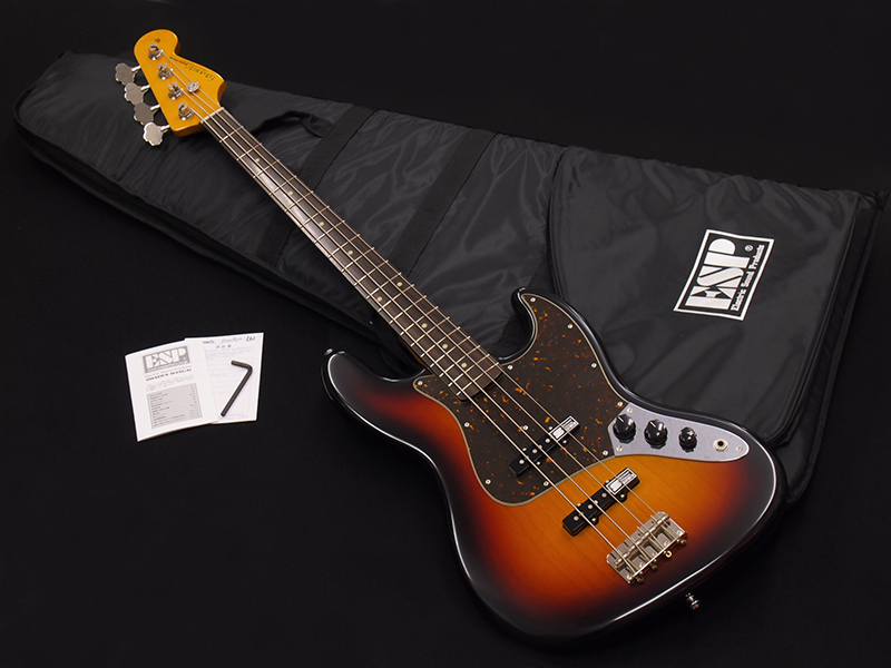 6ヶ月EDWARDS（エドワーズ）/EDWARDS/エドワーズ EP-JB-ALR/3TS【4.05kg】 【USED】エレクトリック・ベースJBタイプ【イオンモール岡山店】