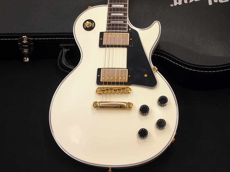 Gibson Les Paul Classic Custom Light 16 Cw Classic White 税込販売価格 5 0 新品 薄型ボディーのレスポール Les Paul Custom Classic Light 16 限定品が入荷 浜松の中古楽器の買取 販売 ギターとリペア 修理 の事ならソニックス