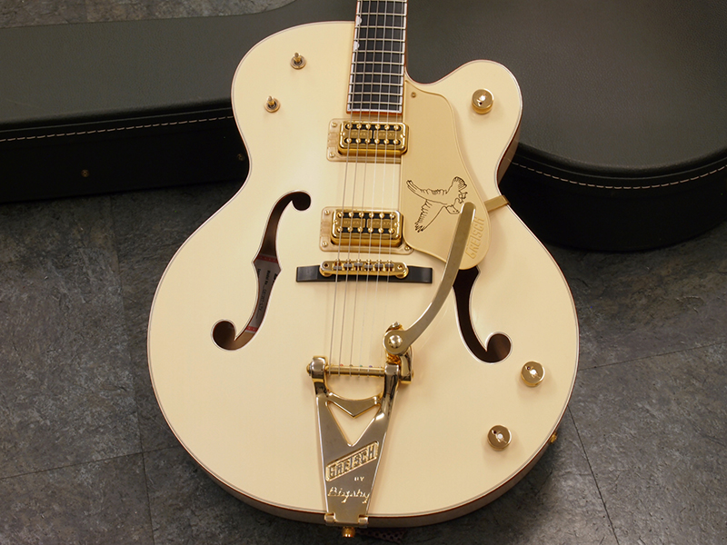 Gretsch G6136TLTV White Falcon 税込販売価格 ￥328,000- 中古 TVジョーンズ ピックアップ   ラッカー塗装を採用したハイスペックモデル!! « 浜松の中古楽器の買取＆販売 ギターとリペア(修理)の事ならソニックス