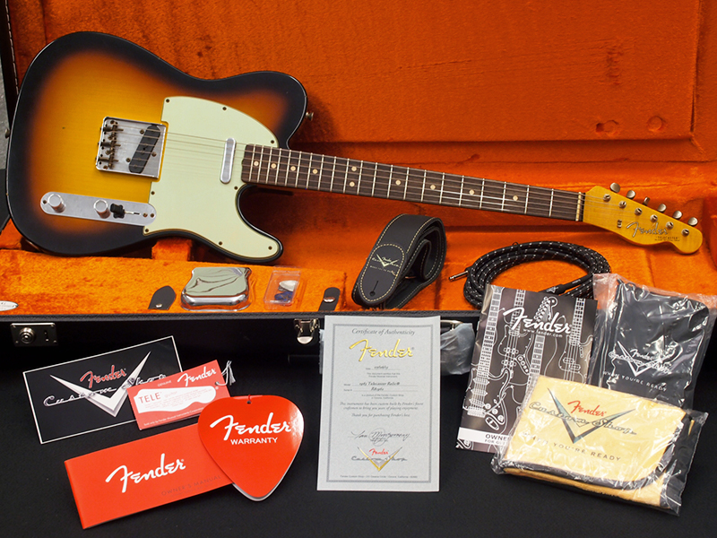 Fender Custom Shop 1963 Journeyman Relic Telecaster Rosewood