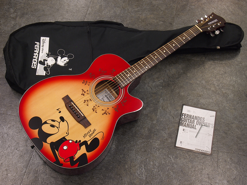 Disney Store × FERNANDES ギター