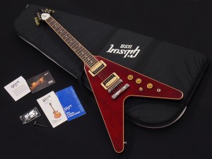 ギブソン　フライング　プロ　ワインレッド　67　reissue リイシュー　1967　68