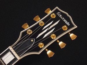 エドワーズ　レスポール　カスタム　les paul custom　エボニー　ebony 1954　54　P-90 V