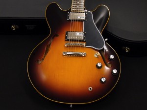 エドワーズ semi acoustic セミアコ ES 335 345 355 vs vintage  sunburst