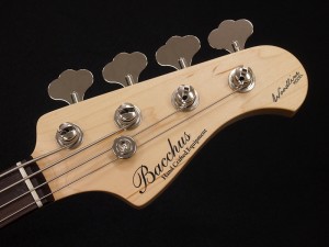 バッカス　ハンドメイド シリーズ　ウッドライン　アルダー　 W-LINE WJB4 MOMOSE woodline