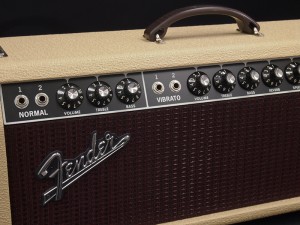 フェンダー　デラックス　リバーブ　HD　ブロンド　ホワイト　白　デラリバ　1965　DLX FSR 限定　リミテッド