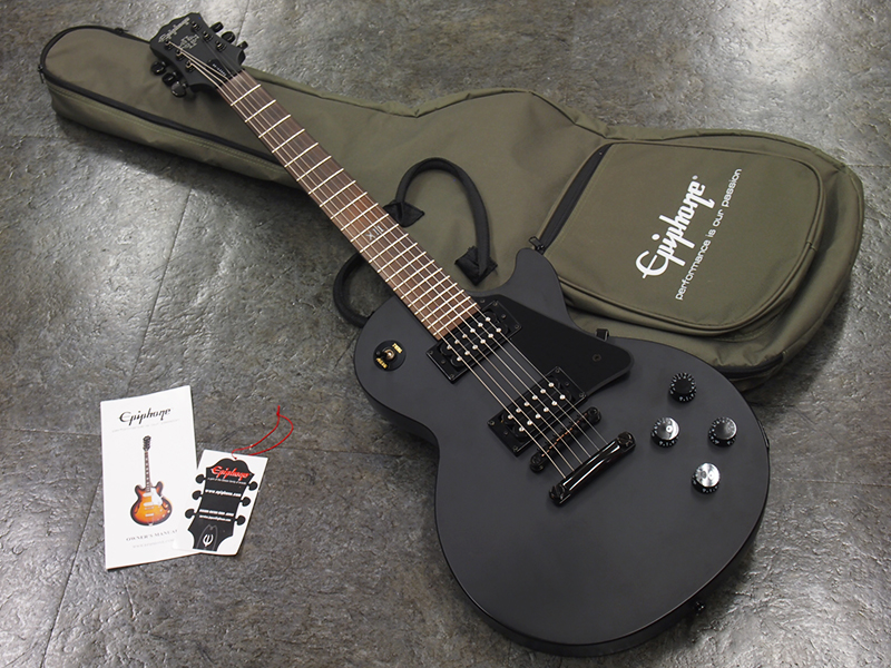 Epiphone Goth Les Paul Studio Plain Black 税込販売価格 ￥27,800