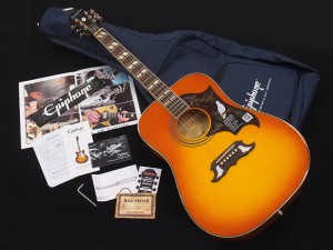 エピフォン gibson ギブソン j-45 hummingbird dove ハミングバード　プロ　ダブ　エレアコ