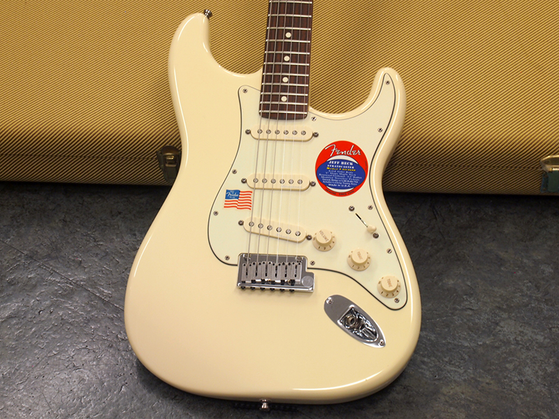 Fender Jeff Beck Stratocaster Update Olympic White 税込販売価格