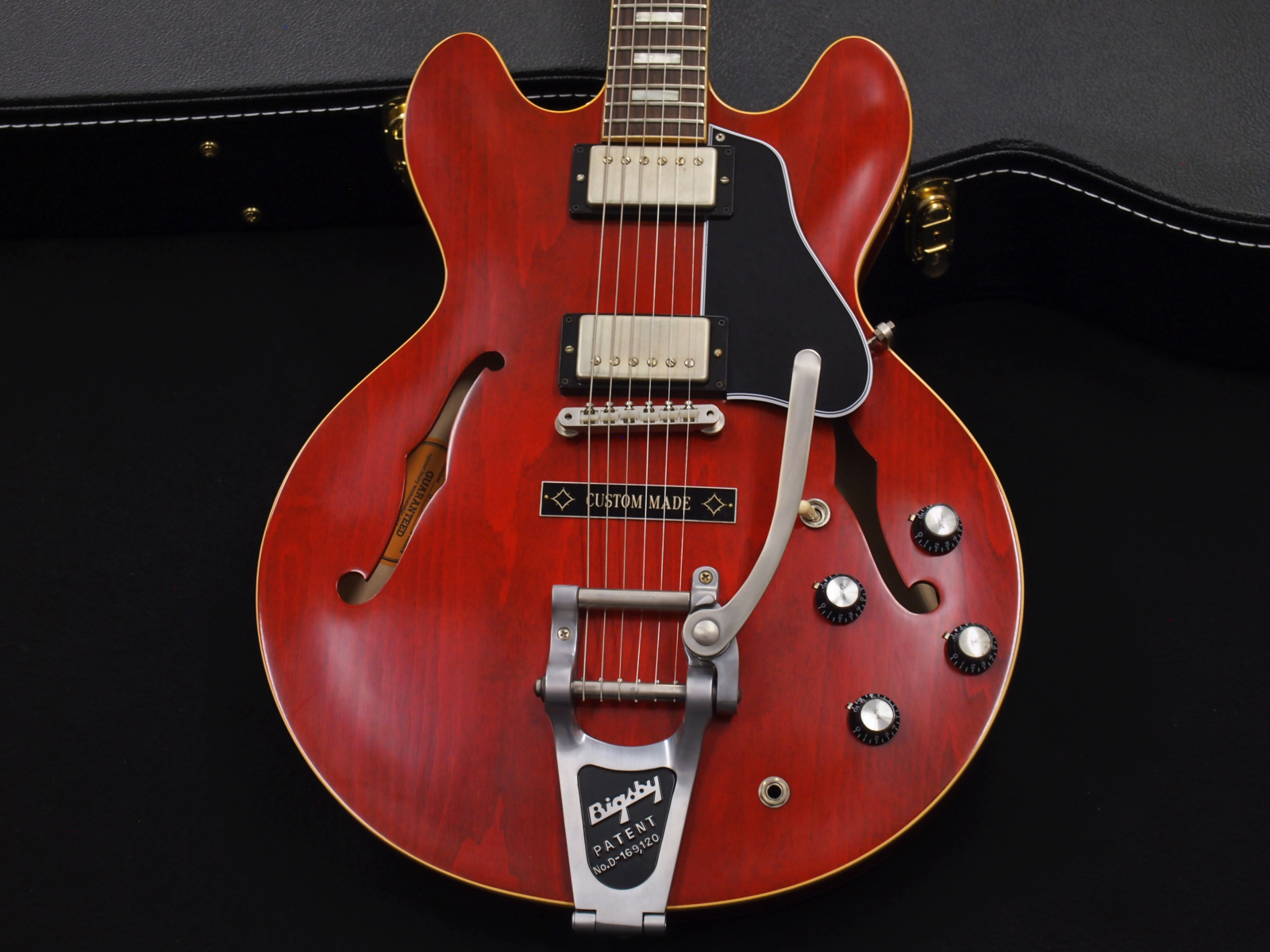 Gibson 1963 ES-335TDC VOS Bigsby Custom Made Plate Sixties Cherry