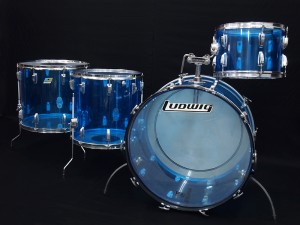 Ludwig　Vistalite DrumSet 24 13 16 18