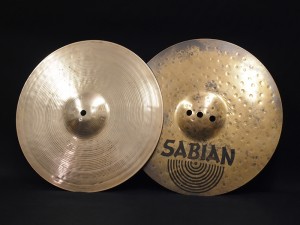 SABIAN　HH Fusion Hats 13インチ / Top:884g　Bottom:1,381g