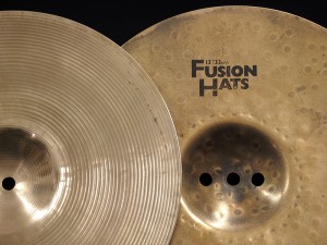 SABIAN　HH Fusion Hats 13インチ / Top:884g　Bottom:1,381g